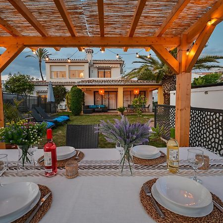 Typical Beach House Las Chapas Playa With Heated Pool Marbella Exterior foto