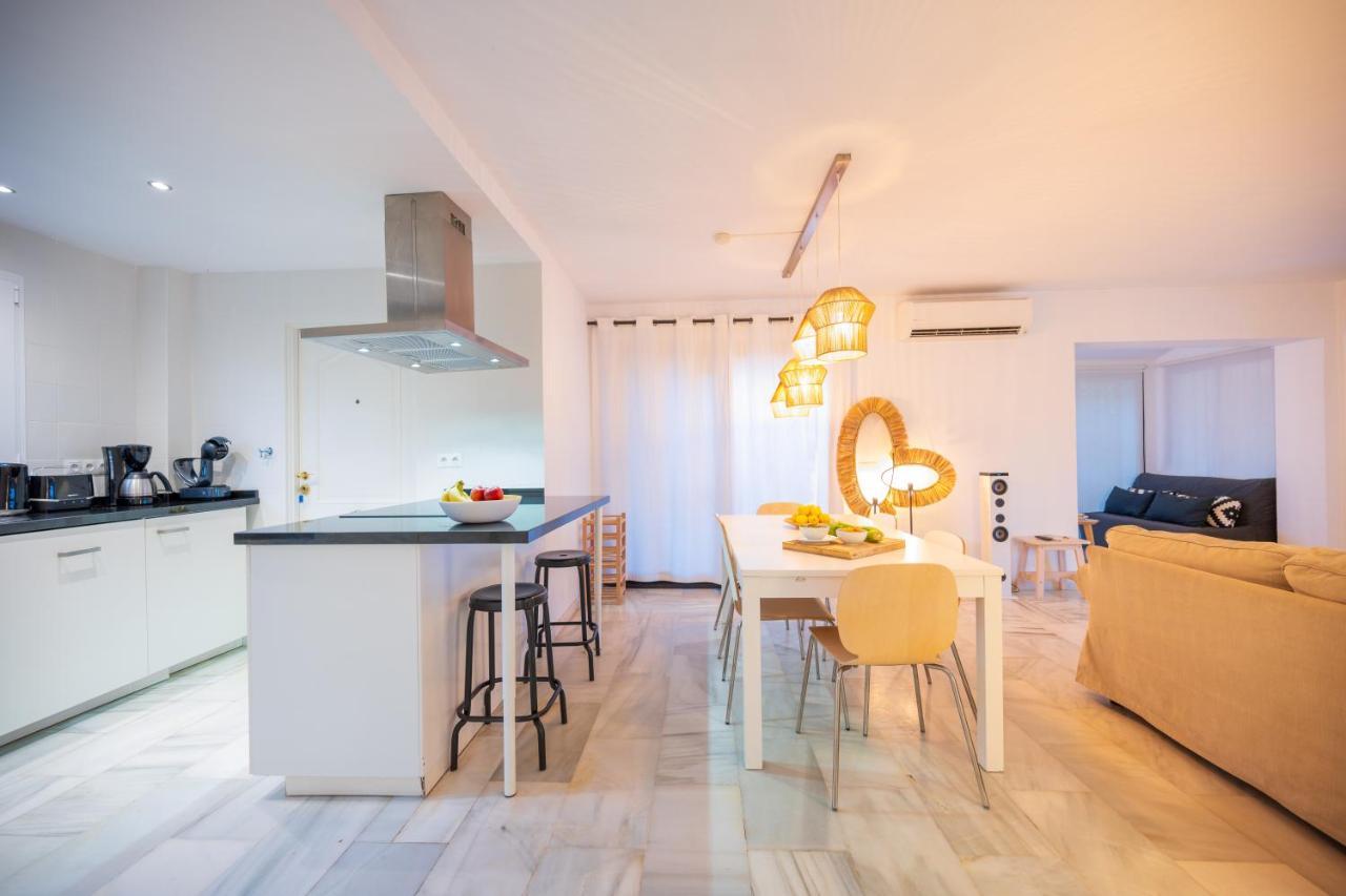 Typical Beach House Las Chapas Playa With Heated Pool Marbella Exterior foto