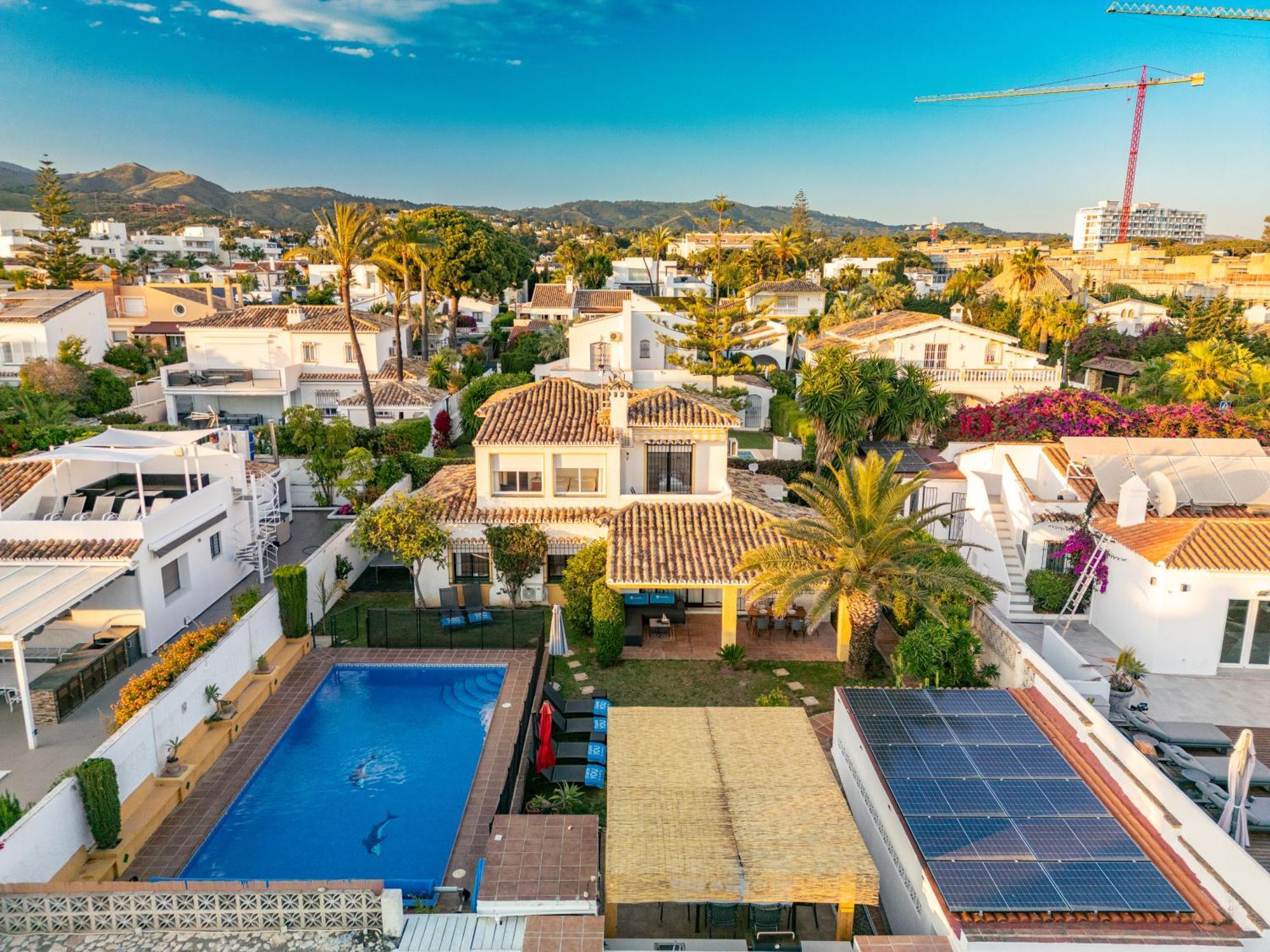 Typical Beach House Las Chapas Playa With Heated Pool Marbella Exterior foto